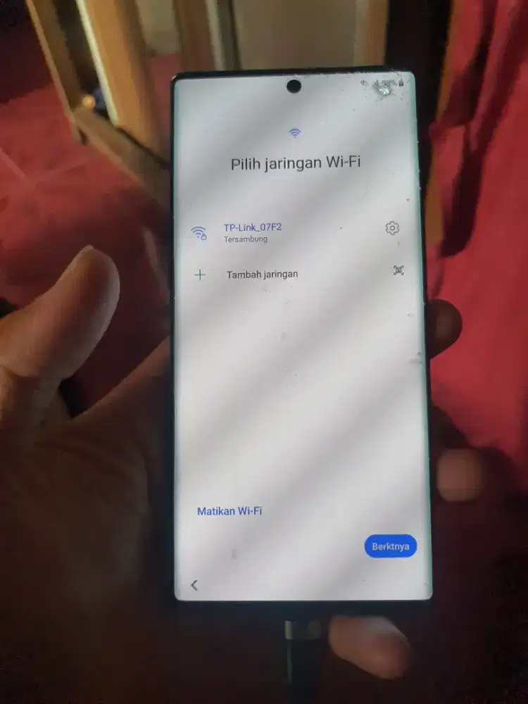 Jual lcd copotan hp samsung note 10 plus