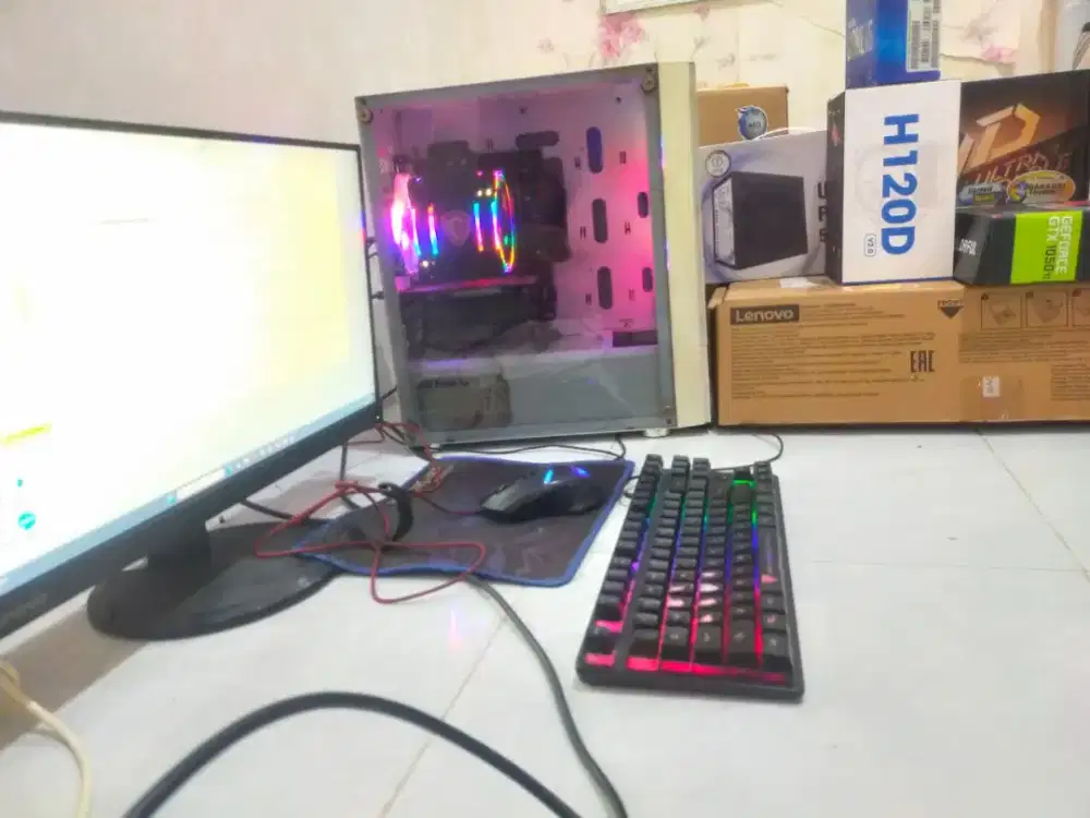 PC rakit pemakaian baru setahun, jarang dipakai