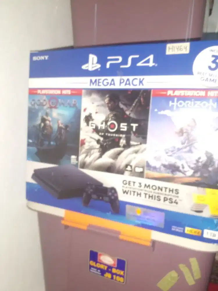 Ps 4 1 tb banyak bonus