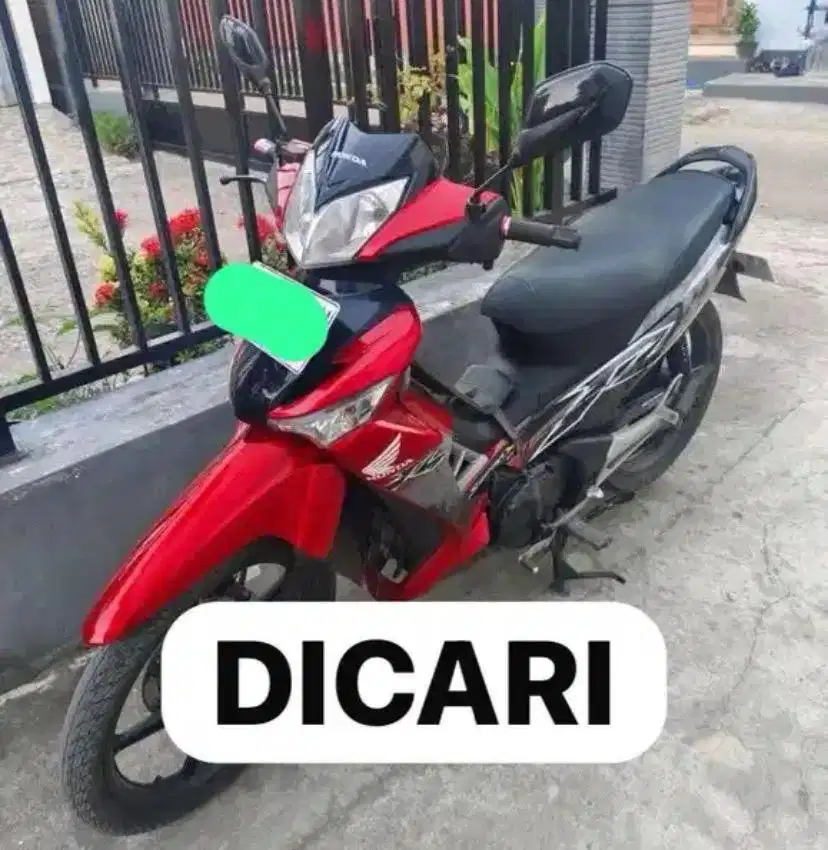 Di Cari Supra X 125 Double Disk DD Tahun 2008 Ke Atas Karbu Supra 2010