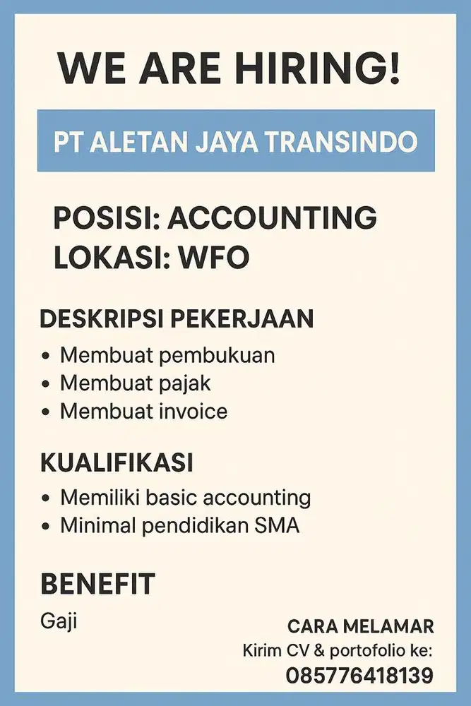 Loker akuntansi