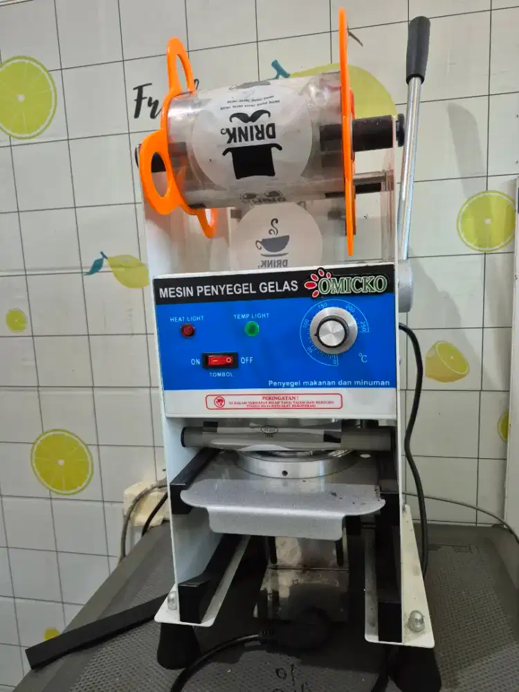 Mesin presscup kondisi 97%