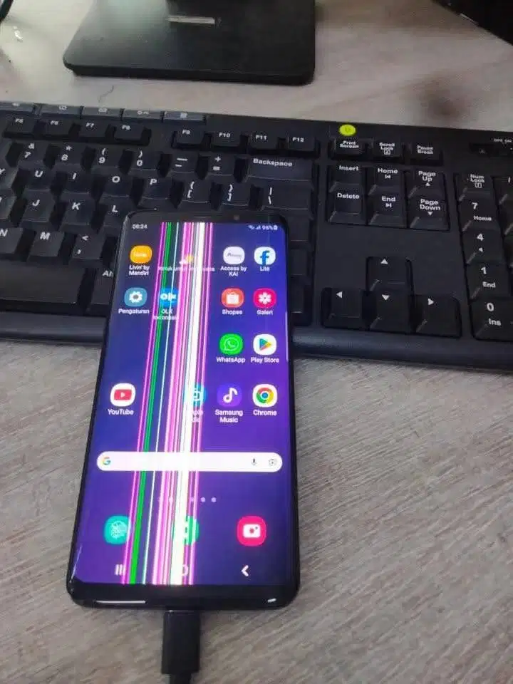 dijual hp samsung s9plus minus lcd