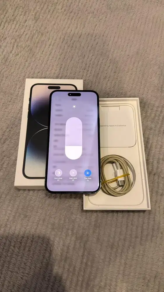 Dijual Iphone 14 Promax 256GB Black Terdaftar Lengkap