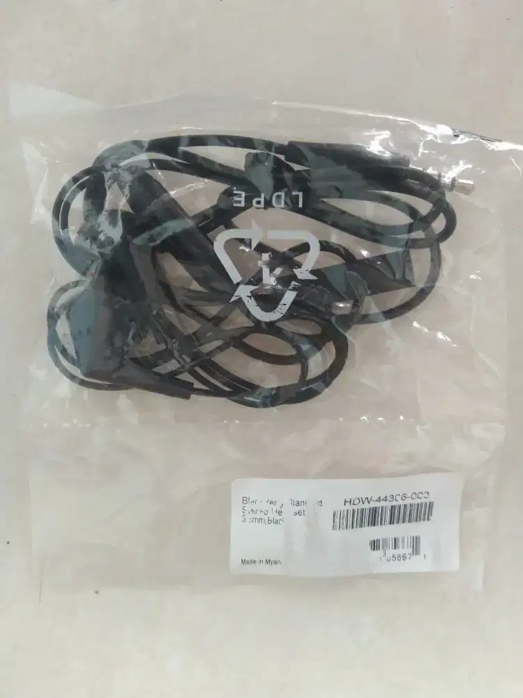 Headset earphone blackberry new