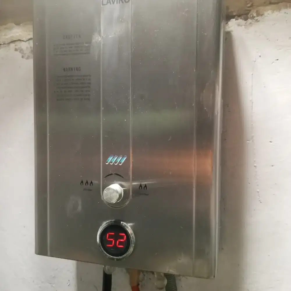 Water heater gas bekas