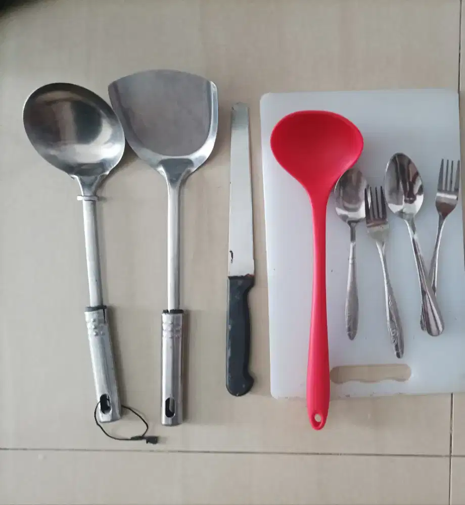 Alat masak goreng sayur makan 10 pcs