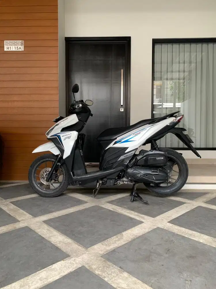 HONDA VARIO 125 2016 LED PAJAK ON, PLAT DKI, SRT LGKP, MESIN JOS
