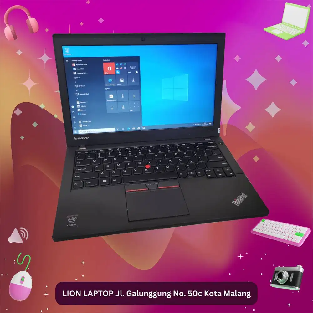 RAM 8GB SSD 256GB Core i5 Lenovo Thinkpad X250 [17|11]