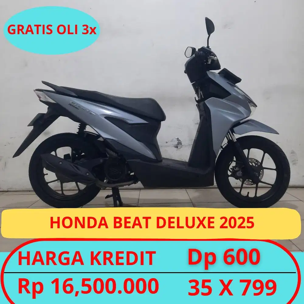 HONDA BEAT DELUXE 2025 DP HANYA 600 RIBU