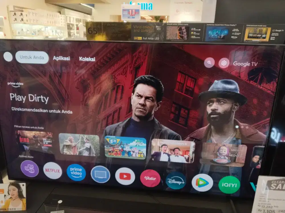 SONY LED GOOGLE TV 65XR-65X90L