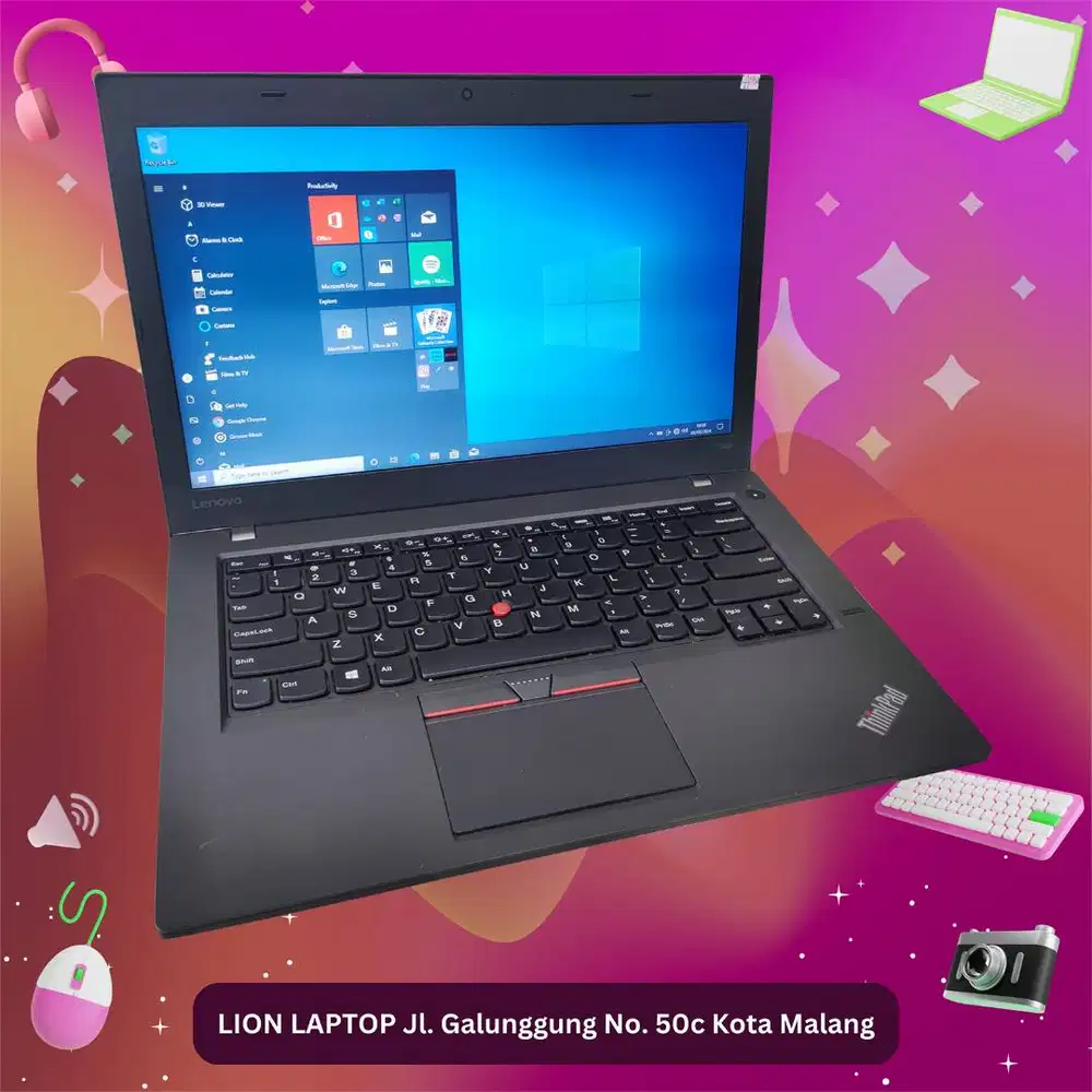 RAM 8GB Core i5 SSD 256GB Lenovo Thinkpad T460 [17|11]