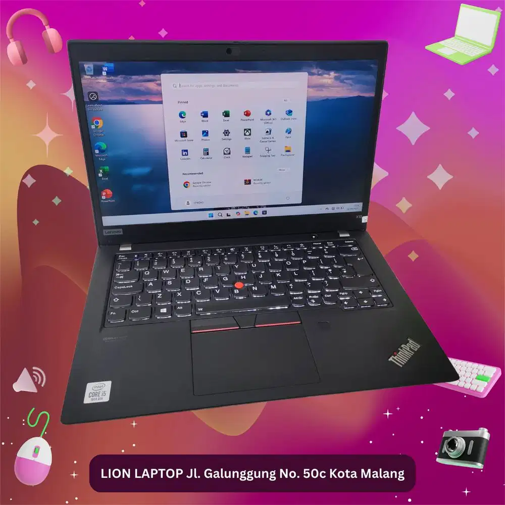 Core i5 Gen 10 slim mulus RAM 8GB SSD 256 Lenovo Thinkpad X13 [17|11]