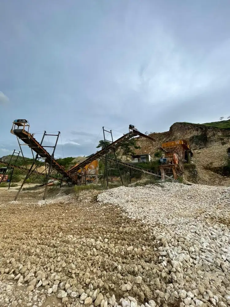 Mesin Jaw Crusher / mesin pemecah batu