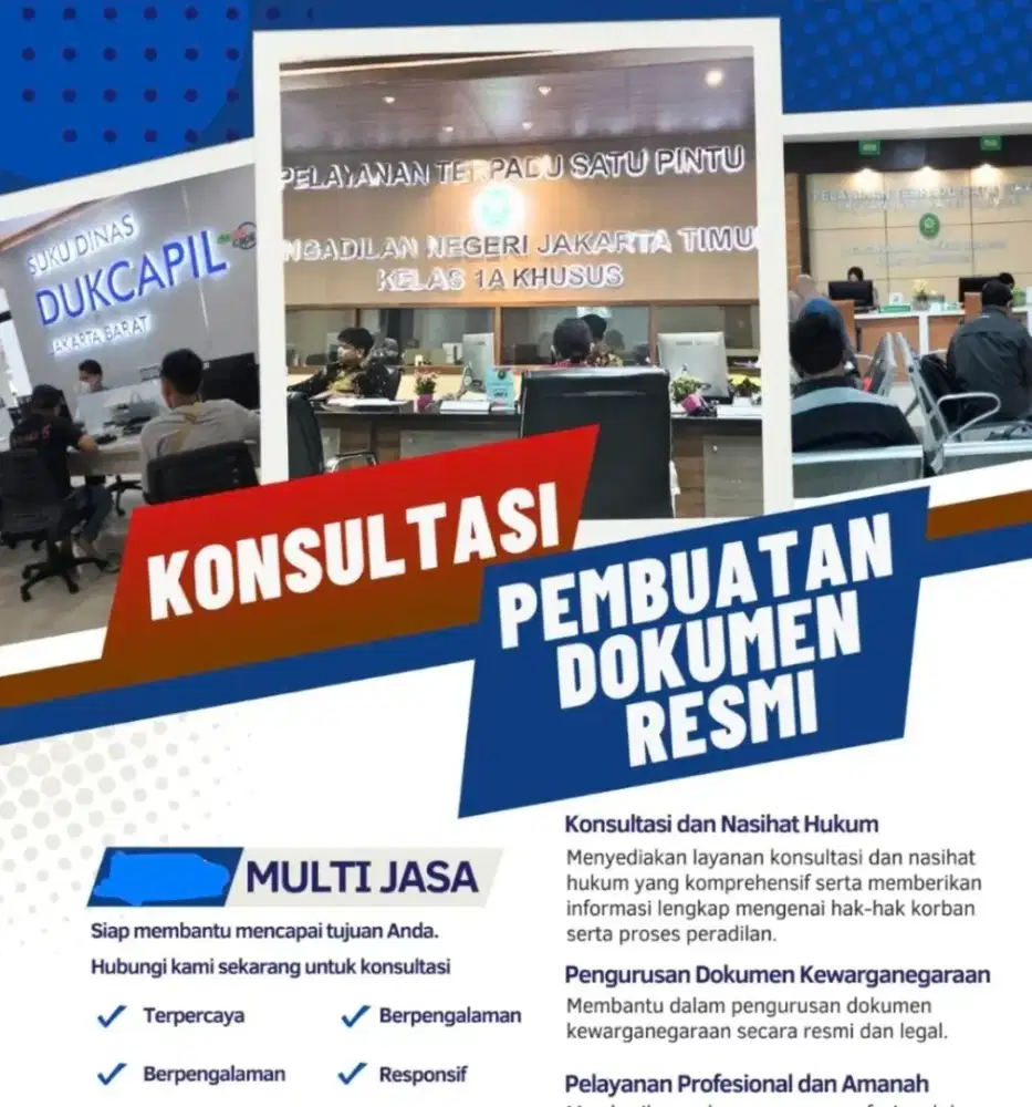 Biro Jasa dan Konsultasi Dokumen