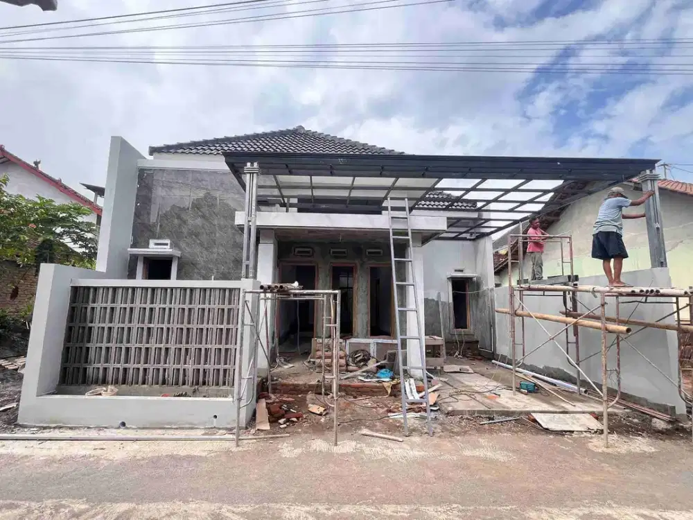 rumah 3 kamar, dekat pasar godean