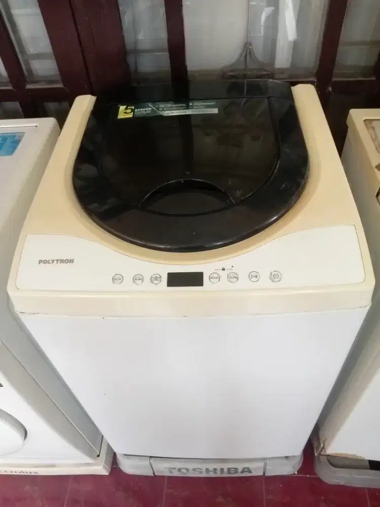 Mesin cuci Polytron Zero pressure 8,5 kg bekas original