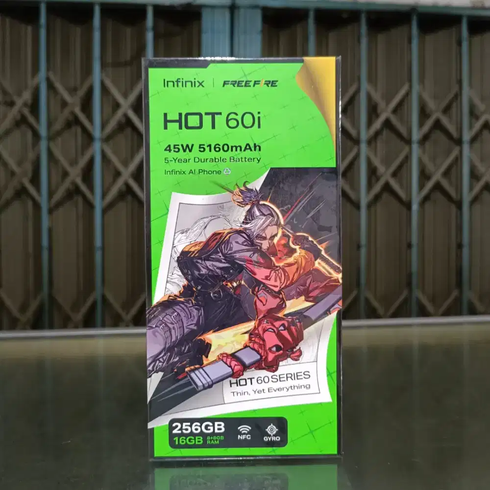 Infinix Hot 60i 8/256GB Baru Garansi Resmi