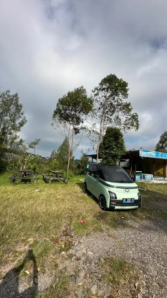 Wuling Air EV Long Range dengan velg HSR R14 dan acessoris lain2