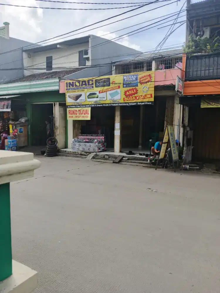 Di jual cepat ruko comercial di daerah pondok ungu permai