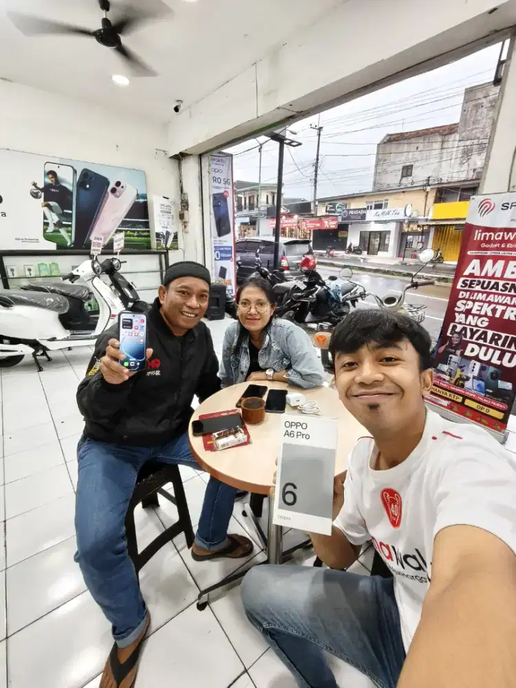 OPPO A6 PRO HANDPHONE ANTI AIR KREDIT PAKAI KREDIVO BONUS MINYAK
