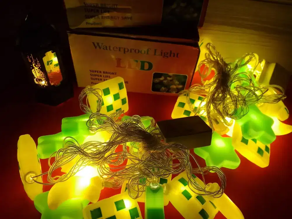 Lampu hias ketupat 2 box