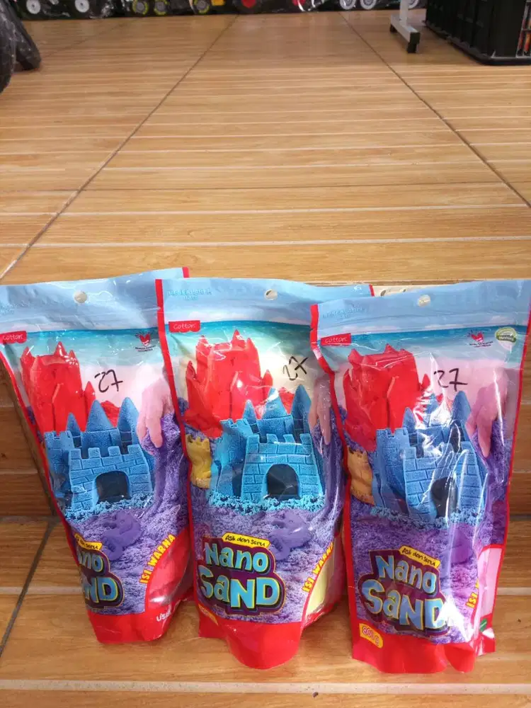 mainan anak pasir nano sand