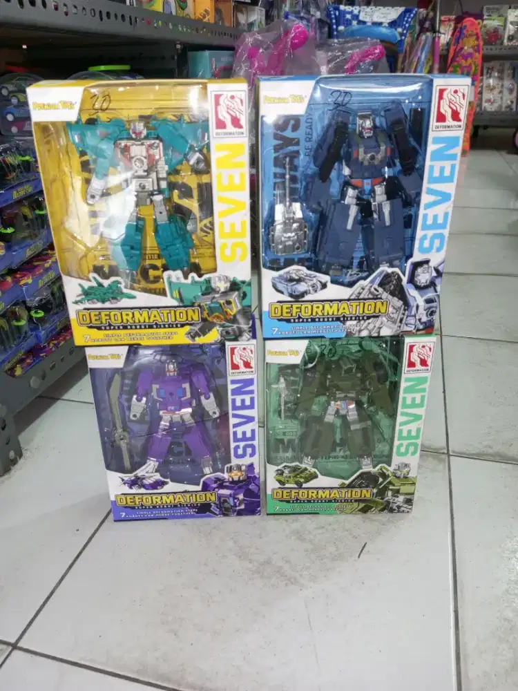 Mainan Anak Robot Deformation Seven