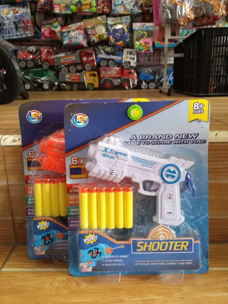 mainan anak pstl shooter busa