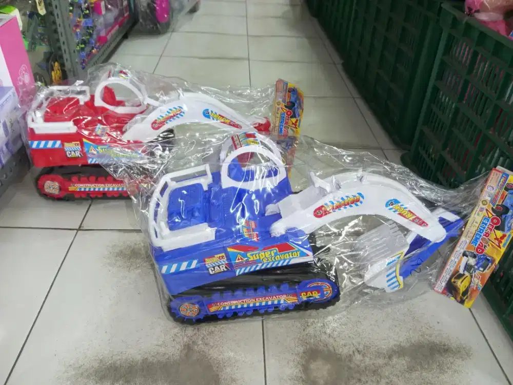 Mainan Anak Truk Bego Excavator