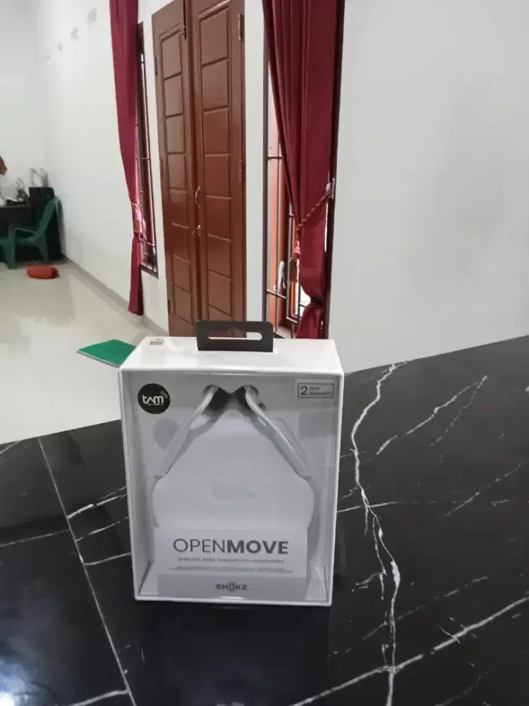 Jual rugi headset shokz open move,white