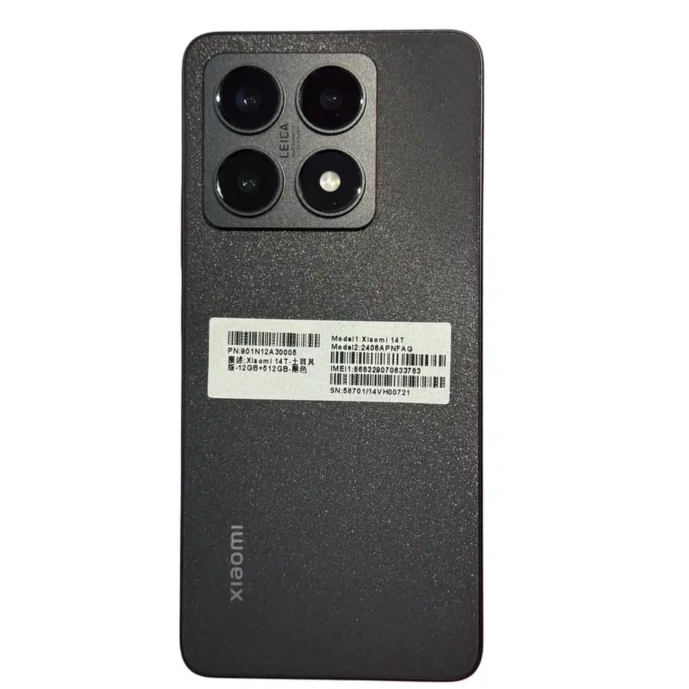 Hp xiaomi 14T 12/512 gb NON BOX