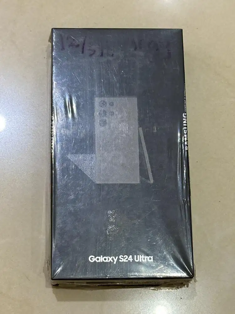 Galaxy S24 Ultra 5G 12/512Gb Titanium fullset ori like new resmi Indo