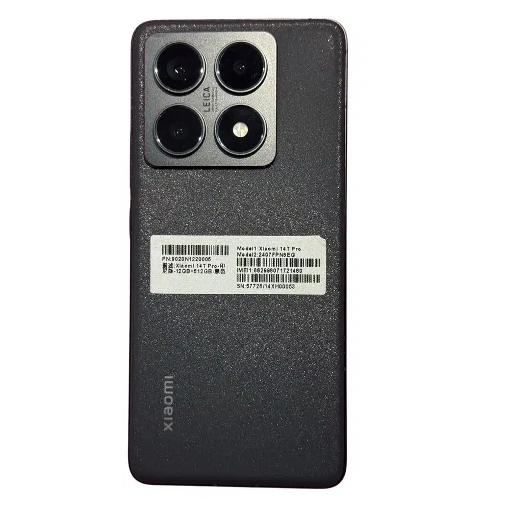 Hp xiaomi 14t pro 12/512 gb non box