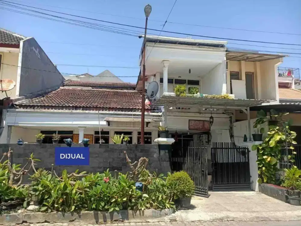 Dijual rumah lama hitung tanah jln. Tenggilis mejoyo