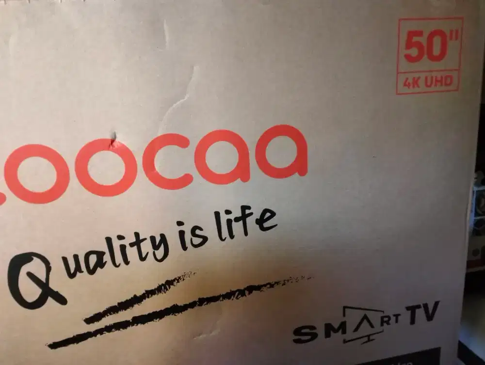 Coocaa 50S3U PRO smart tv 4K 50in Baru