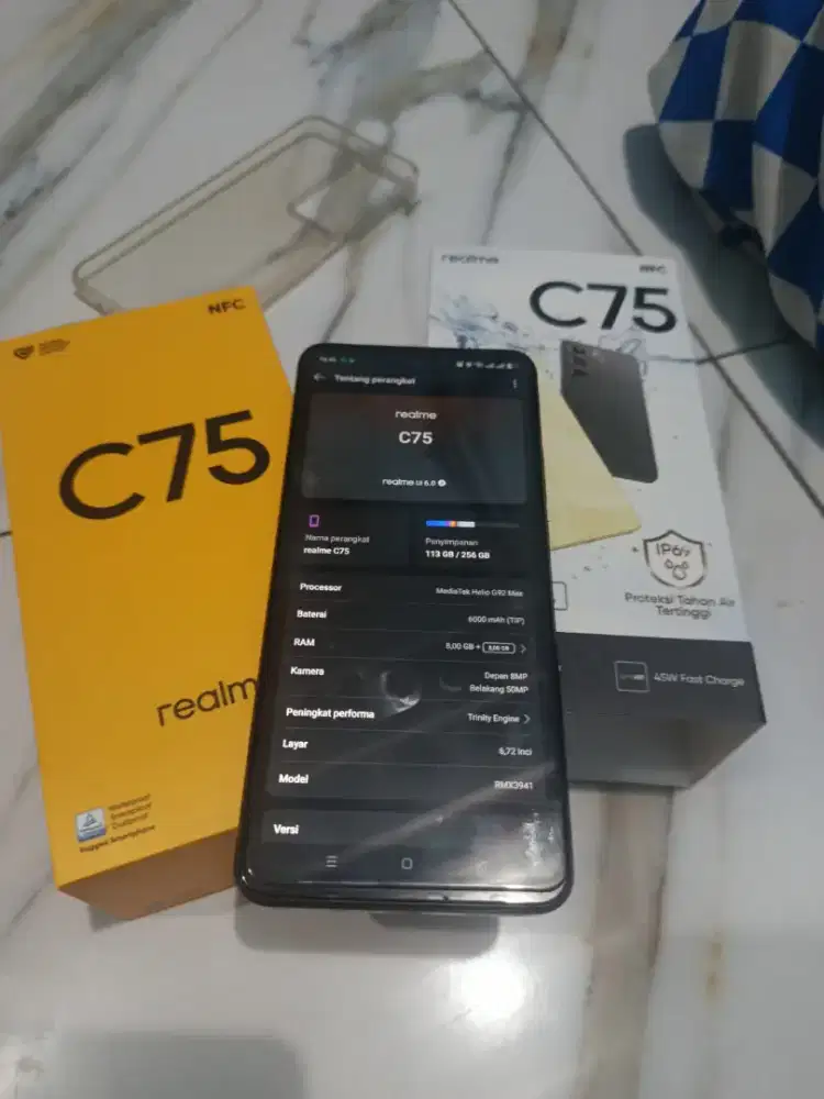 Realme C75 8+8/256 yg 6000Mah