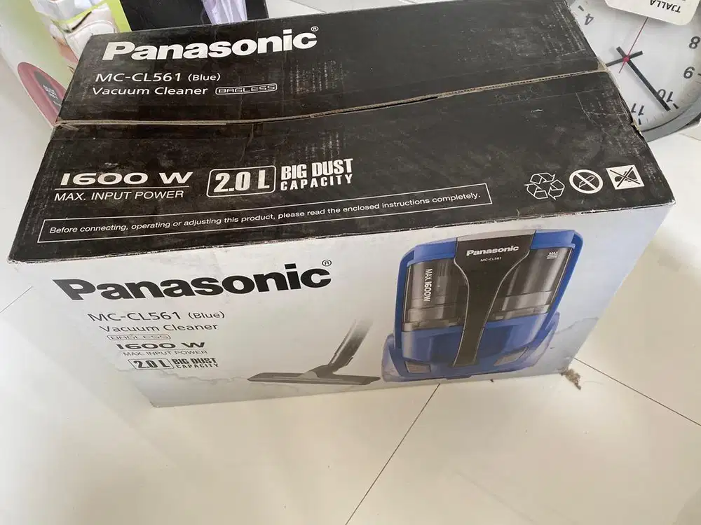 Vacuum cleaner panasonic free food processor