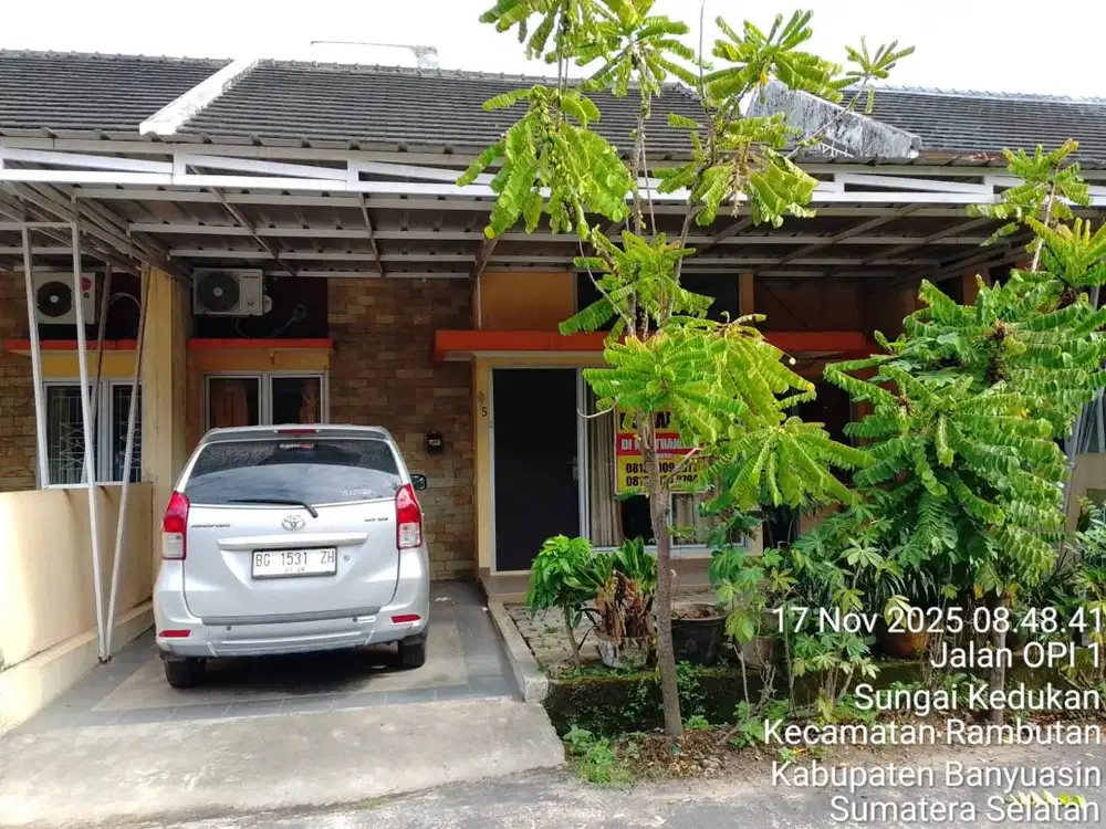 SEWA RUMAH DI PERUMAHAN ANGGREK RESIDENCE OPI JAKABARING PALEMBANG