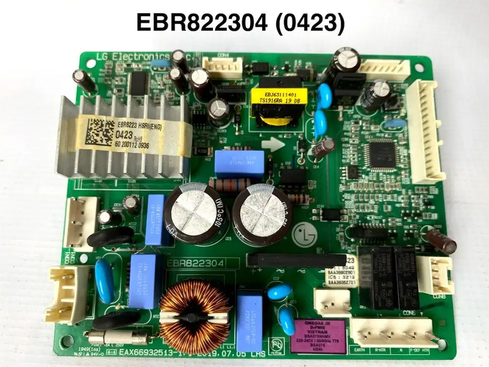 modul kulkas lg inverter / pcb kulkas lg inverter