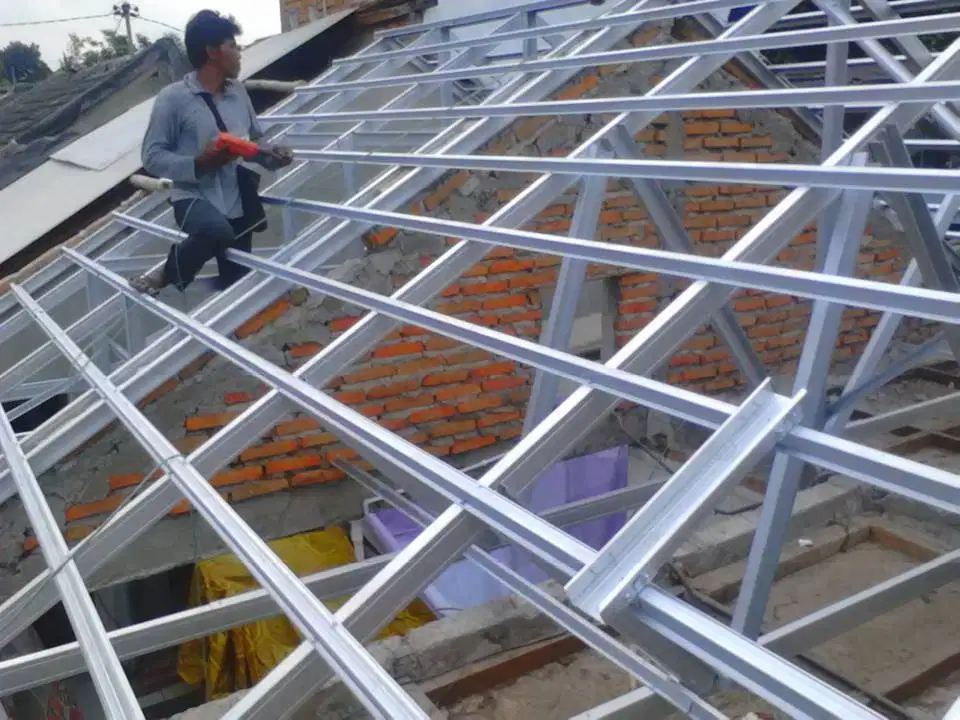 Pasang Baja Ringan Ahlinya Rehab Atap Serahkan BIMA TRUSS