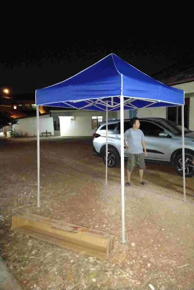 Tenda lipat 2x2 meter bahan bagus ready stok Palembang bisa cod