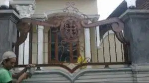 Balkon Tempa Klasik Eropa Marmer