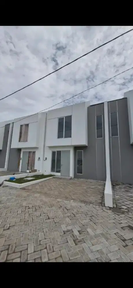 The cemandi rumah 2 lantai sudah jadi, sudah shm