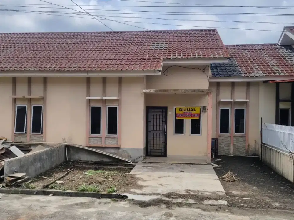 Rumah cliuster murah siap huni lokasi Jl. Kelapa / Maya Asri - Tenayan Raya