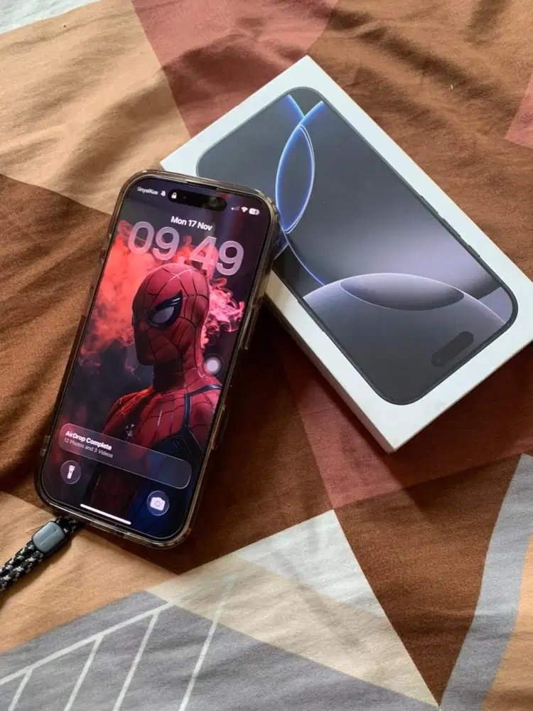 DIJUAL IPHONE 16 PRO 128 ( GARANSI AKTIF 2026-09)