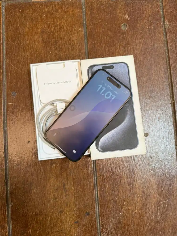 Iphone 15 pro 128gb blue titanium ibox