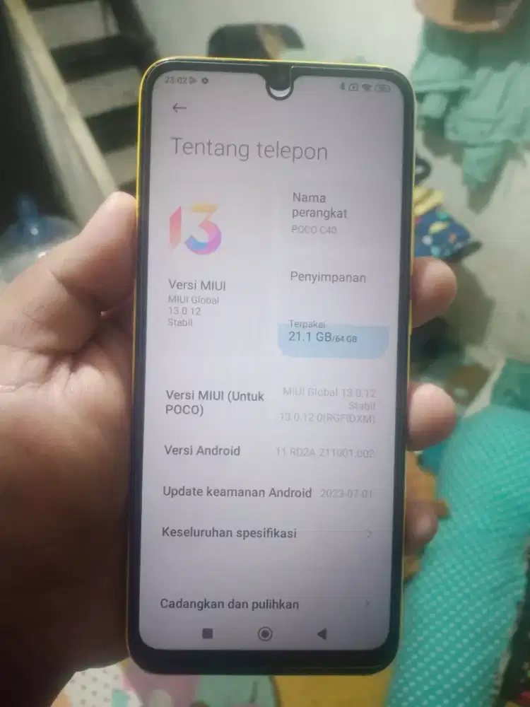 DIJUAL POCO C40 NEGO!!