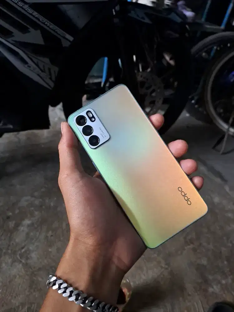 Oppo reno 6 5g fullset ram 8+8/128