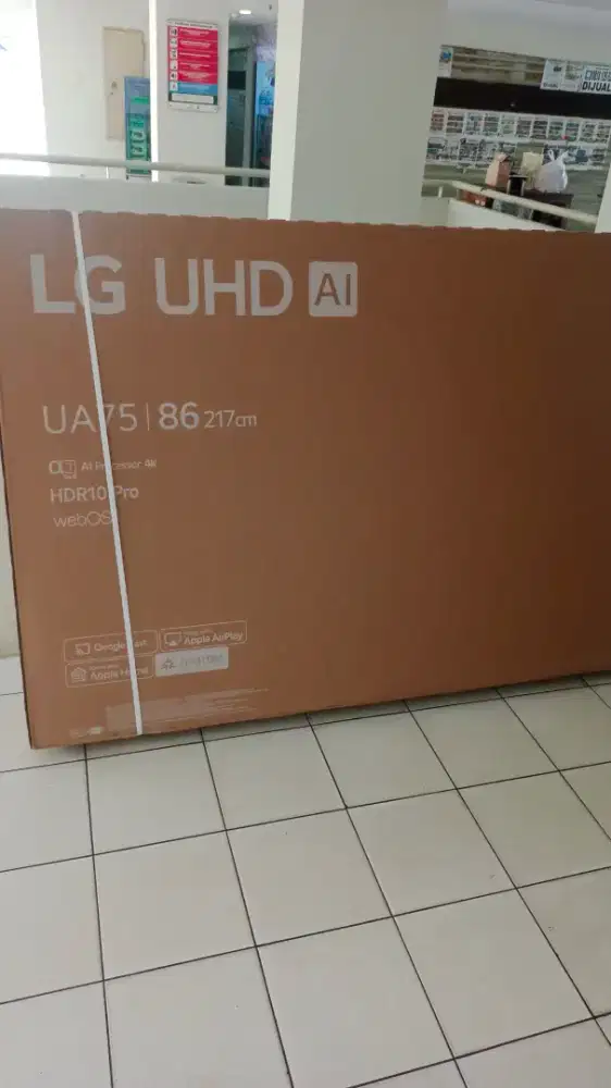 Di jual tv led 86 inch merek LG